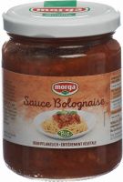 Produktbild von Morga Sauce Bolognaise mit Soja Bio Glas 250g