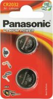 Product picture of Panasonic Batterien Knopfzelle Cr2032 2 Stück