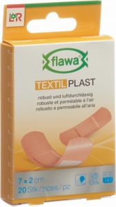 Image du produit Flawa Textil Plast Pansement rapide 2x7cm 20 pièces