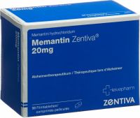 Immagine del prodotto Memantin Zentiva Filmtabletten 20mg 98 Stück