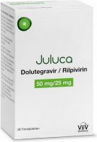 Product picture of Juluca Filmtabletten 50/25mg Dose 30 Stück