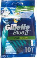Product picture of Gillette Blue II Plus Slalom disposable razor 10 pieces