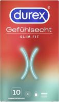 Product picture of Durex Gefuehlsecht Slim Fit Präservativ 10 Stück