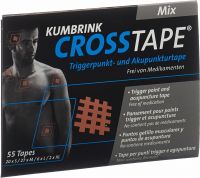 Produktbild von Crosstape Mix Schmerz- und Akupunkturtape 35 Stück