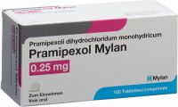 Image du produit Pramipexol Mylan Tabletten 0.25mg 100 Stück