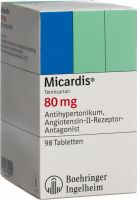 Produktbild von Micardis Tabletten 80mg 98 Stück