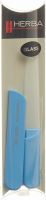 Produktbild von Herba Glasnagelfeile mit Schutzkappe 13cm Hellblau