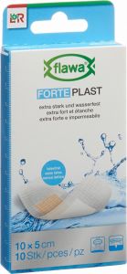 Image du produit Flawa Forte Plast Sparadrap Strips 5x10cm 10 pièces