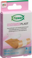 Product picture of Flawa Sensitive Plast Plaster strips 6x10cm 10 pieces