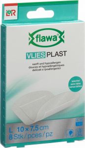 Image du produit Flawa Vlies Plast Sparadrap Strips 7.5x10cm 8 pièces