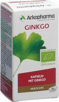 Produktbild von Arkocaps Ginkgo Kapseln Bio Dose 45 Stück
