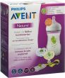 Produktbild von Avent Philips Natural Flasche+schnuller Set Drache