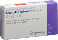 Image du produit Oxycodon Naloxon Spirig Hc Ret Tabl 5/2.5mg 30 Stk
