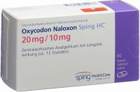 Immagine del prodotto Oxycodon Naloxon Spirig Hc Ret Tabl 20/10mg 60 Stk