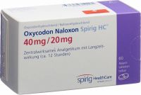 Image du produit Oxycodon Naloxon Spirig Hc Ret Tabl 40/20mg 60 Stk