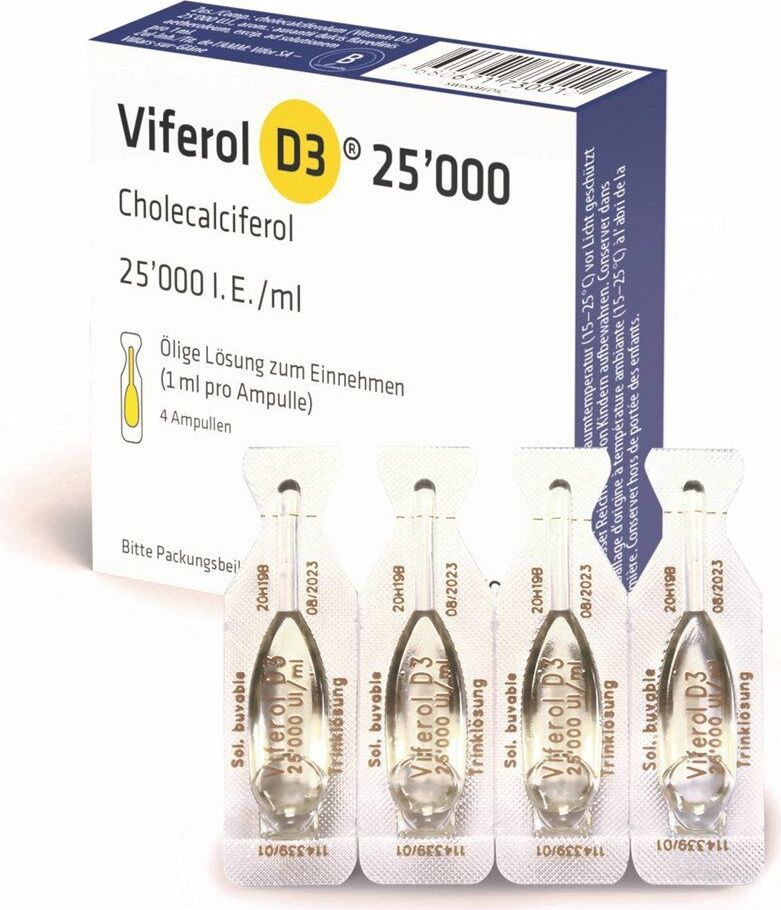 Viferol D3 Losung Ie Ml Ampullen 4 Stuck In Der Adler Apotheke