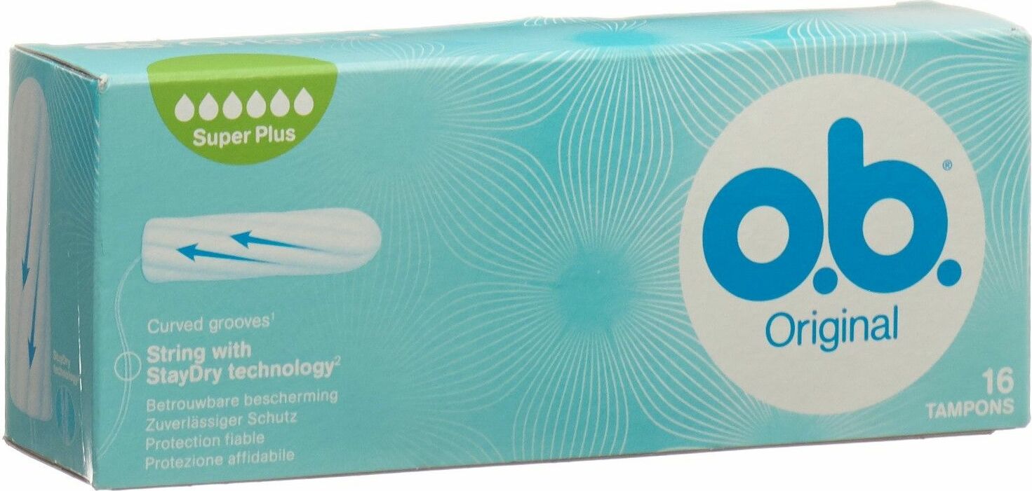 Ob Tampons Super Plus 16 Stück in der Adler Apotheke
