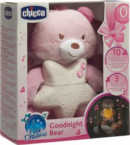 Produktbild von Chicco Gute Nacht Baerchen Pink