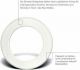 Produktbild von Natura Convex Einlageringe 41mm Weiss 5 Stück