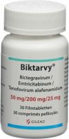 Product picture of Biktarvy Filmtabletten 50/200/25mg Flasche 30 Stück