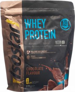 Produktbild von Isostar Whey Protein Pulver Schokolade Beutel 570g
