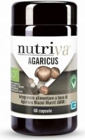 Produktbild von Nutriva Agaricus Kapseln 596mg 60 Stück