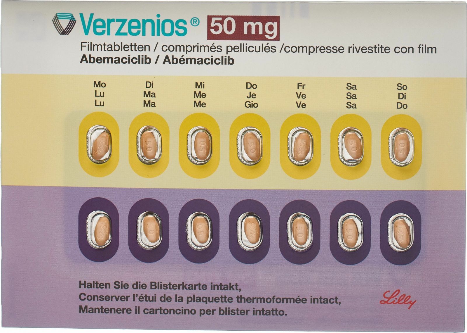 Verzenios Filmtabletten 50mg 56 Stück in der Adler Apotheke