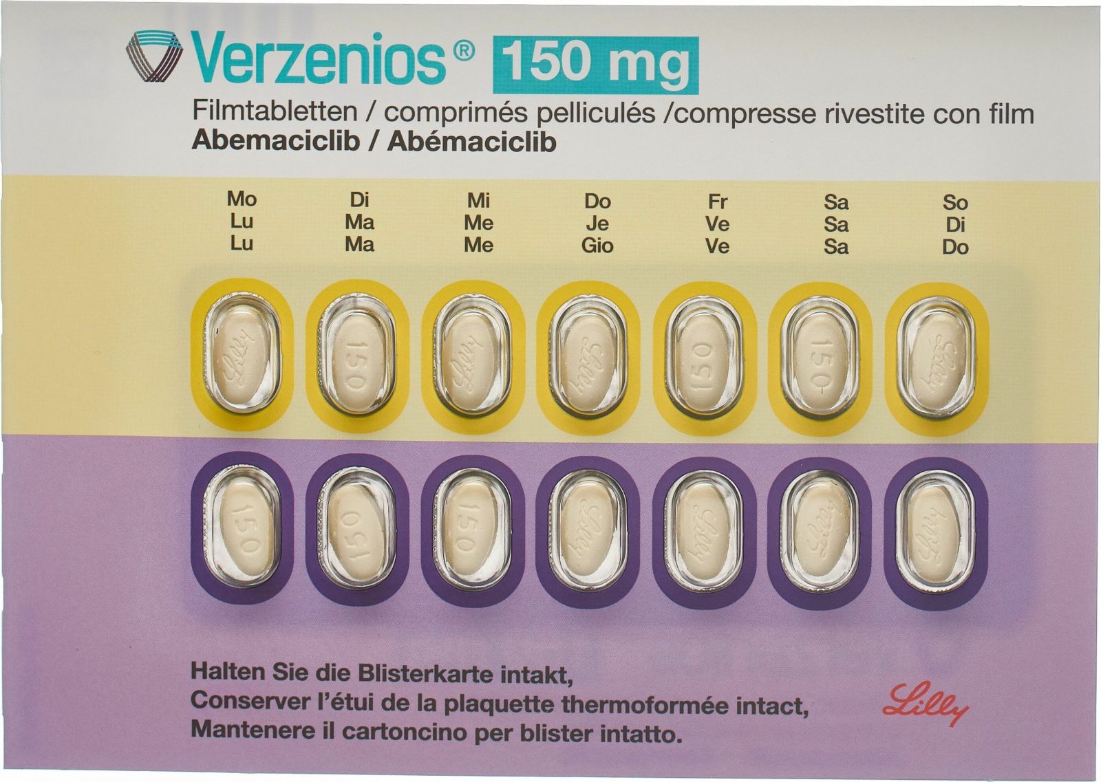 Verzenios Filmtabletten 150mg 28 Stück in der Adler Apotheke