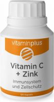 Produktbild von Vitaminplus Vitamin C & Zink Kapseln Dose 120 Stück