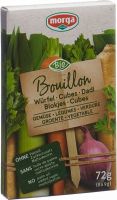 Produktbild von Morga Gemüse Bouillon Würfel Go Clean Bio 8 Stück