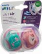 Product picture of Avent Philips Schnul Ultra Air 18m+ Girl Giraf/bae