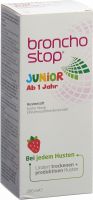 Product picture of Bronchostop Junior cough syrup bottle 200ml