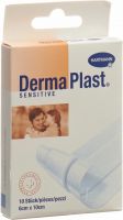 Produktbild von Dermaplast Sensitive Schnellverband Weiss 6x10cm 10 Stück