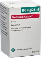 Produktbild von Oxaliplatin Accord Infusionskonzentrat 100mg/20ml Durchstechflasche