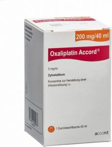 Produktbild von Oxaliplatin Accord Infusionskonzentrat 200mg/40ml Durchstechflasche