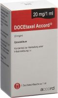 Produktbild von Docetaxel Accord Infusionskonzentrat 20mg/ml Durchstechflasche
