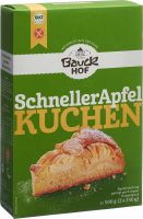 Produktbild von Bauckhof Der Schnelle Apfelkuch Glutenfrei 2x 250g