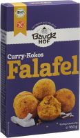 Produktbild von Bauckhof Falafel Curry-Kokos Glutenfrei 160g
