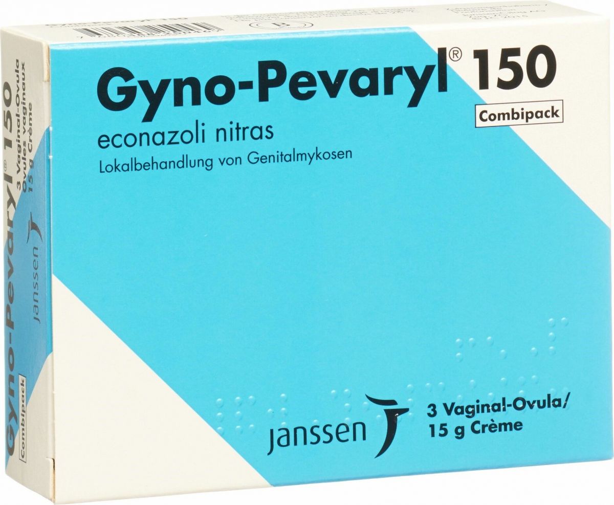 Gyno Pevaryl 150 Kombipack Creme 15g Ovula 3 In Der Adler Apotheke