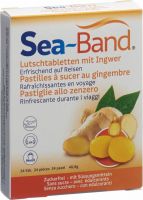 Produktbild von Sea-band Ingwer Lutschtabletten 24 Stück