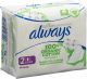 Produktbild von Always Ultra Binde Bio-Baumwolle Protection Long mit Flügel 10 Stück