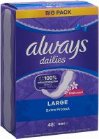 Product picture of Always Panty Liner Extra Protection Large Bigpack 48 pieces
