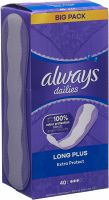 Product picture of Always Panty Liner Extra Protection Long Plus 40 pieces