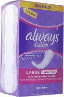 Product picture of Always panty liner Profresh Large 40 pieces