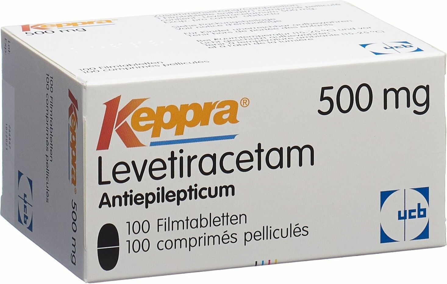 Keppra Filmtabletten 500mg 100 Stück in der Adler Apotheke
