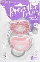 Product picture of Curaprox Baby pacifier size 0 Pink Double New 2 pieces