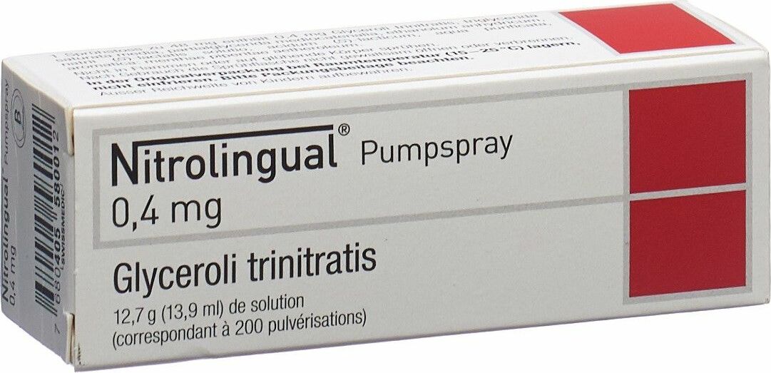 Nitrolingual Spray Bei Hohem Puls www.adlershop.ch