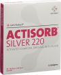 Image du produit Let’s Protect Actisorb Silver 220 Kohleverband 10.5x10.5cm 10 Stück
