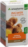 Produktbild von Arkocaps Ingwer Kapseln Bio Dose 40 Stück