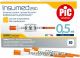 Produktbild von Pic Insumed Spritze Insulin 0.5ml Luer Nad 30 Stück